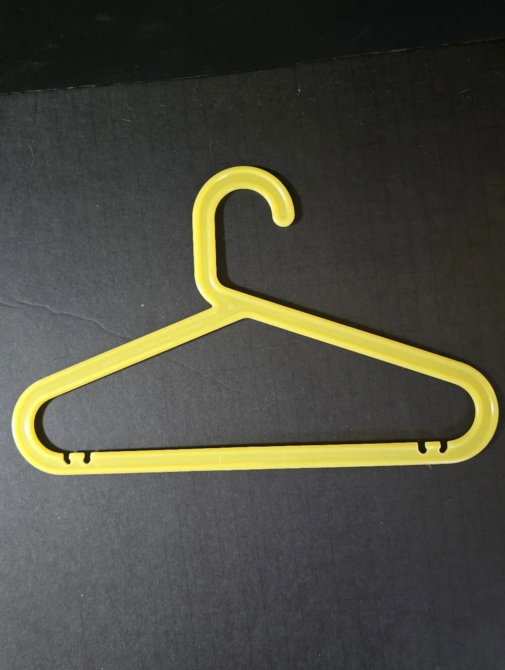 IKEA Kids Yellow Plastic Hangers QTY 17